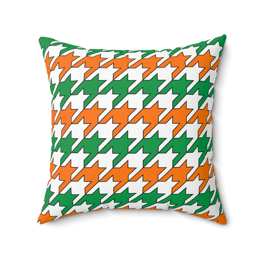 Ireland Retro Houndstooth Cushion Pillow