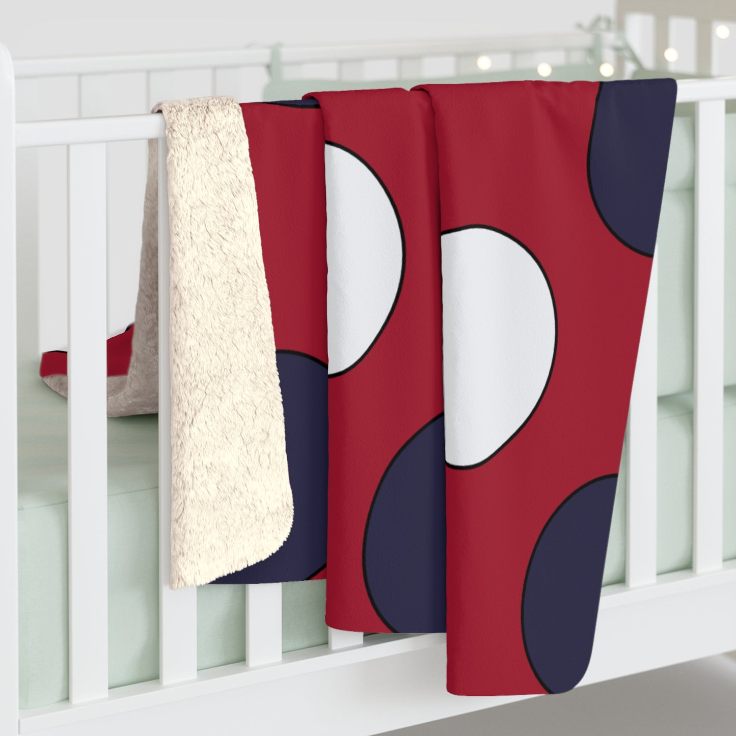 Thailand Retro Polka Dots Blanket Throw
