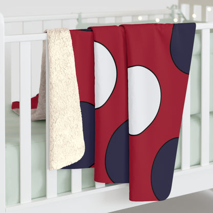 Thailand Retro Polka Dots Blanket Throw