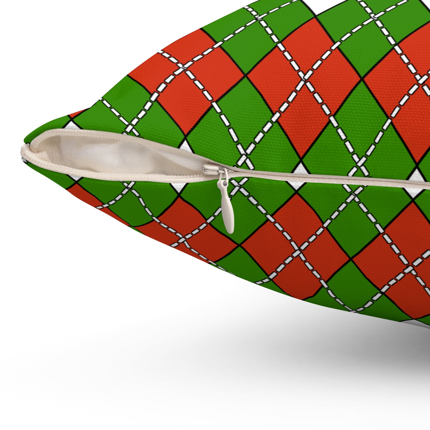 Hungary Retro Argyle Cushion Pillow