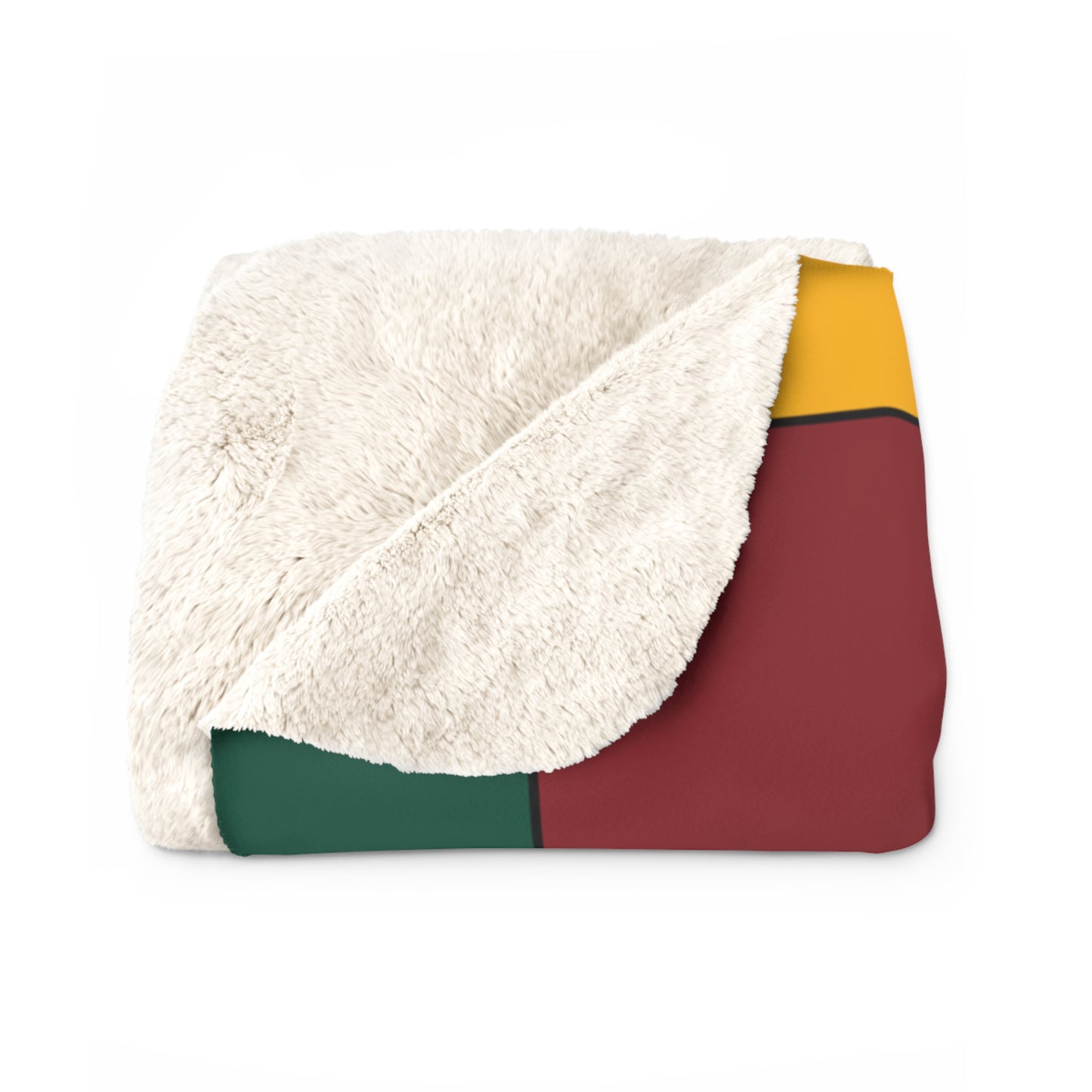 Sri Lanka Retro Check Blanket Throw