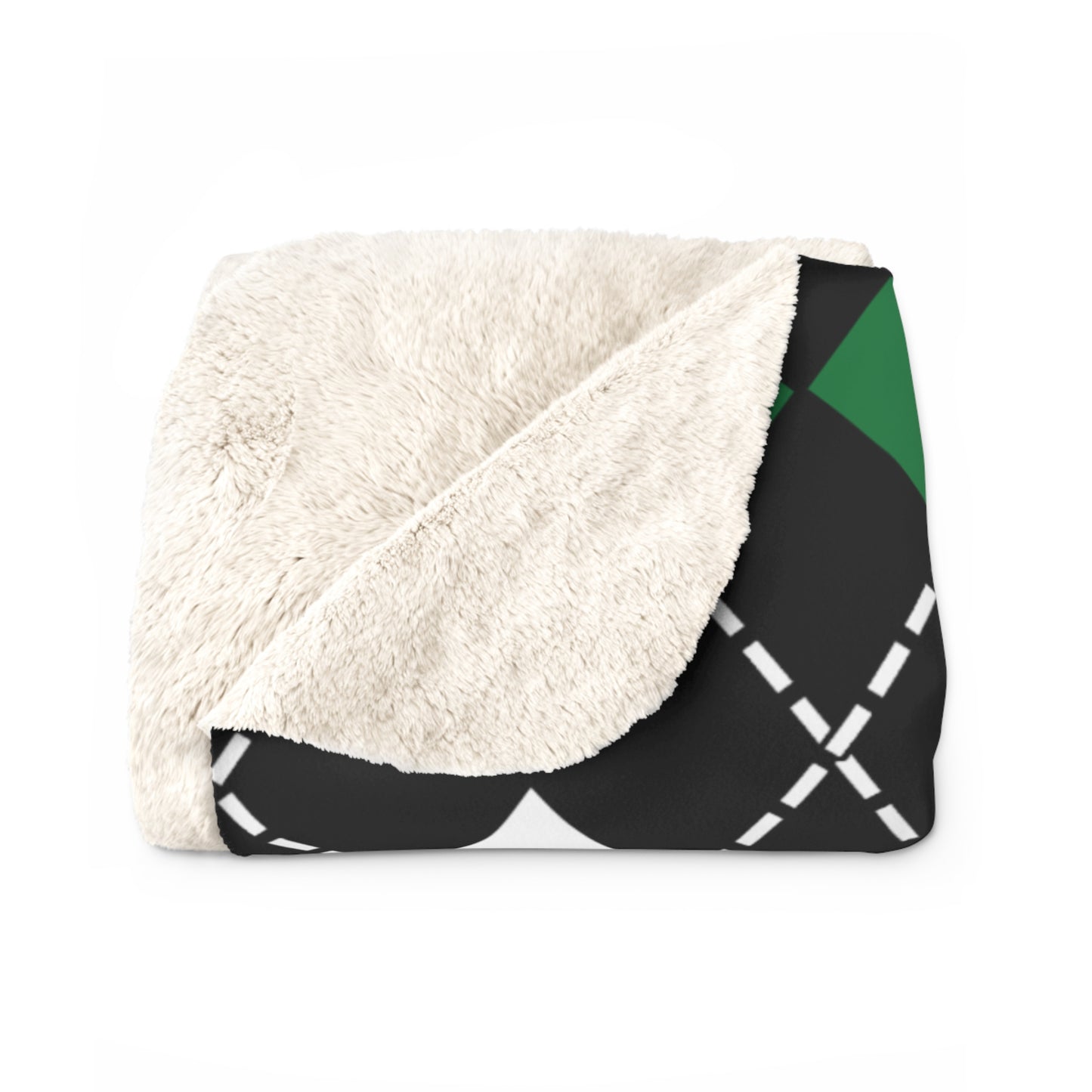 Syria Retro Argyle Blanket Throw