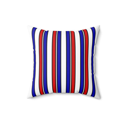 Costa Rica Retro Stripes Cushion Pillow