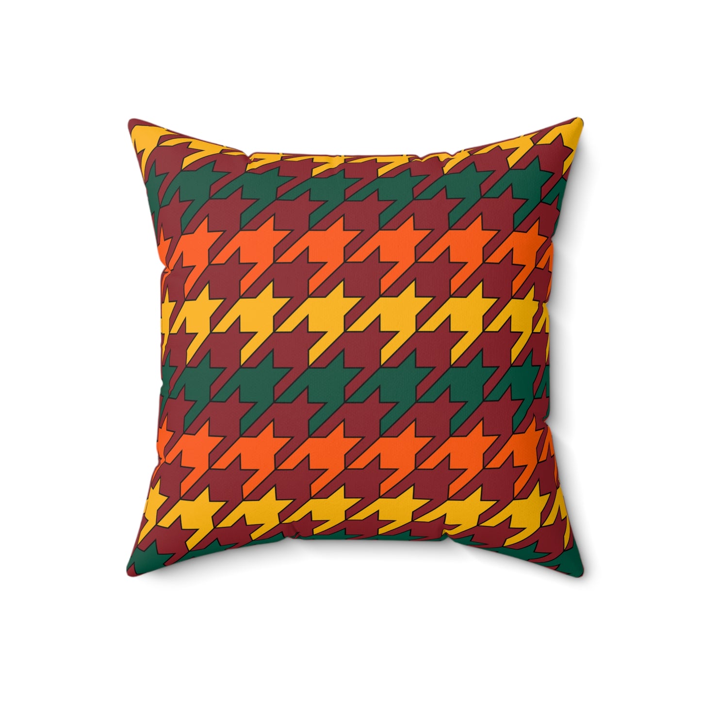 Sri Lanka Retro Houndstooth Cushion Pillow