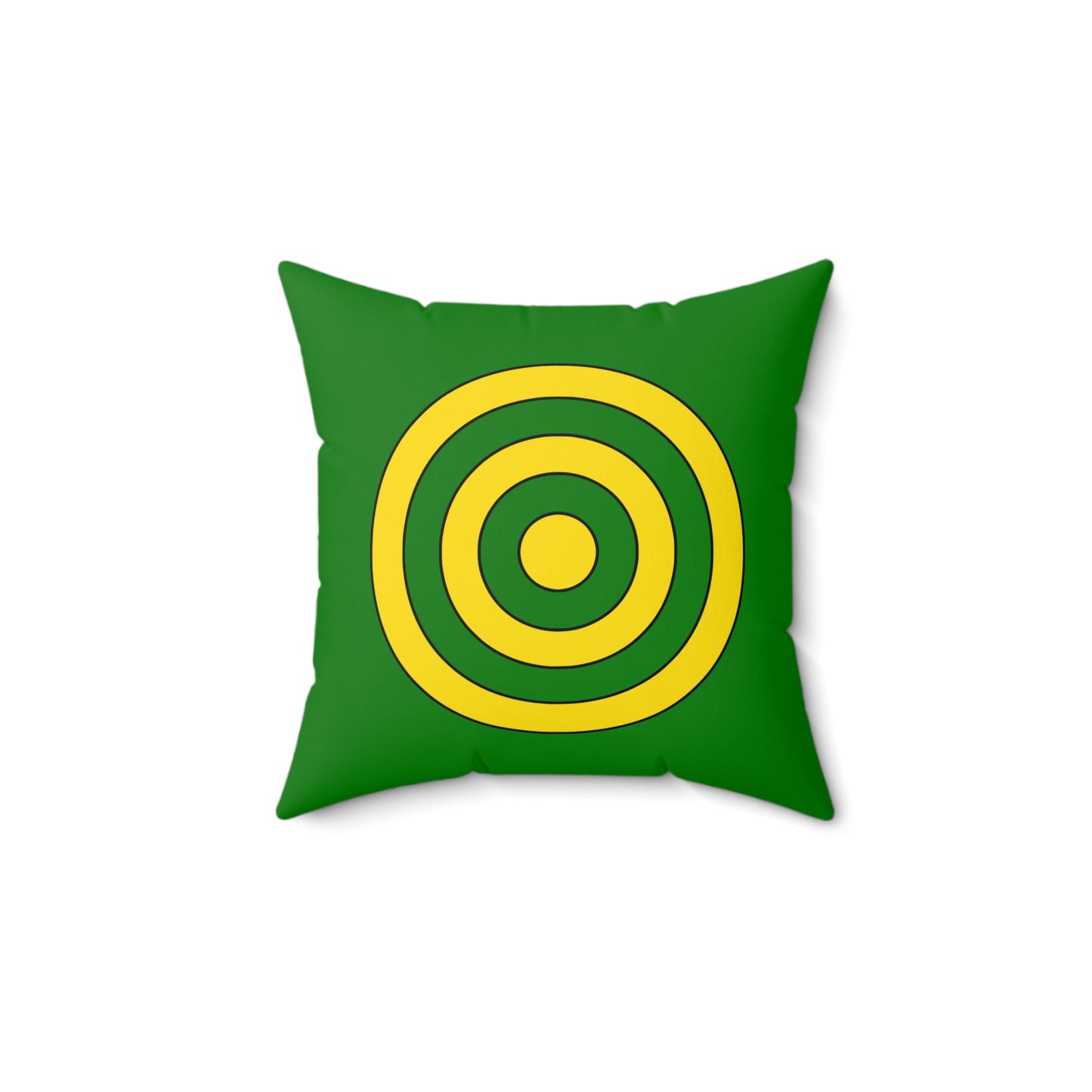 Cocos Islands Retro Target Cushion Pillow