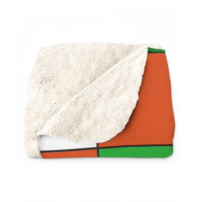 Niger Retro Check Blanket Throw