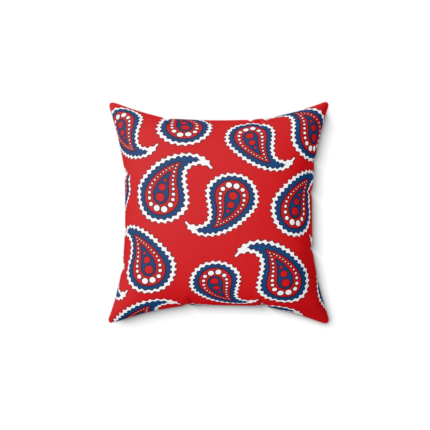 Czechia Retro Paisley Cushion Pillow