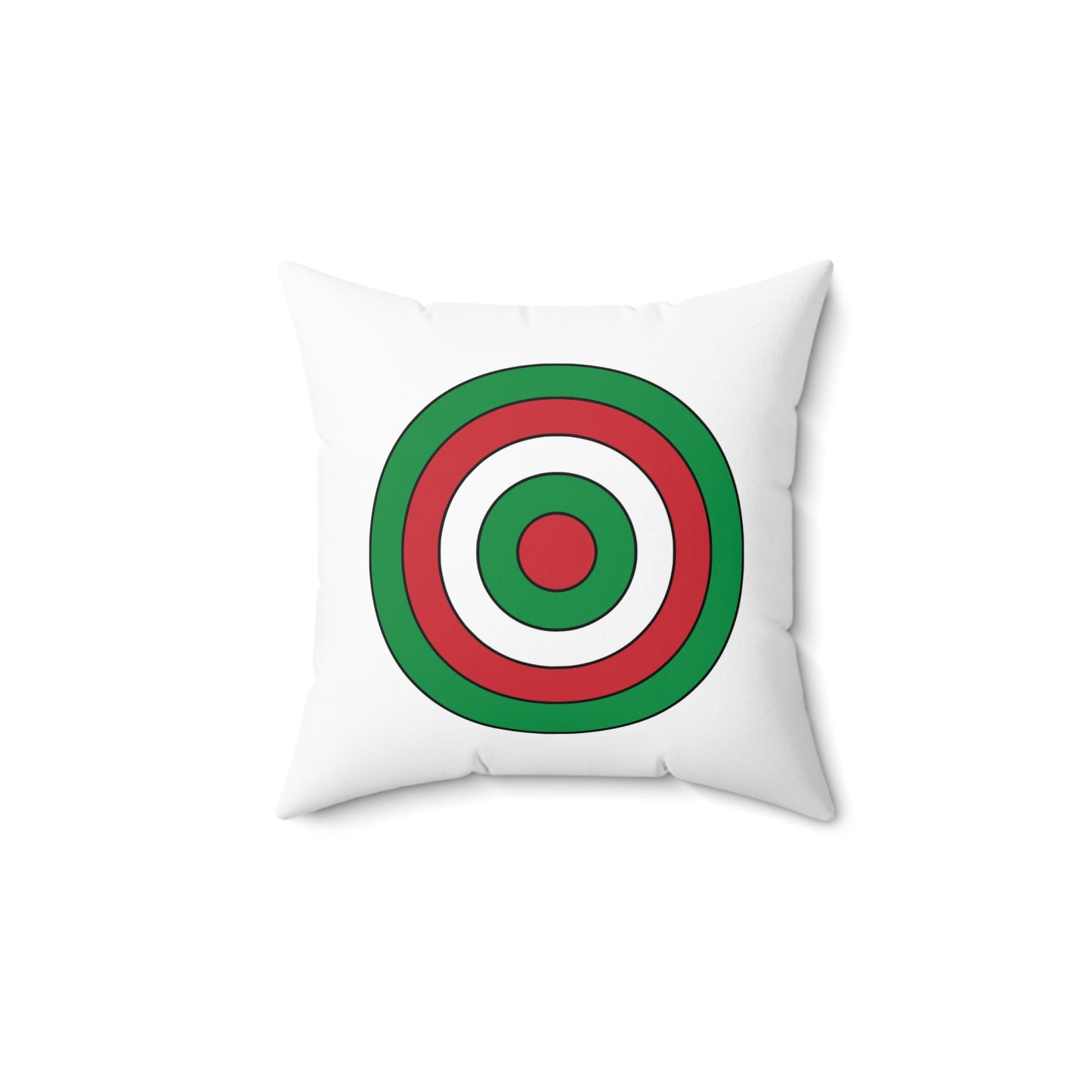 Italy Retro Target Cushion Pillow