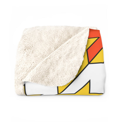 Bhutan Retro Houndstooth Blanket Throw