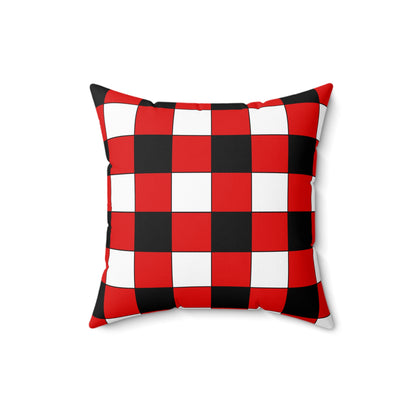 Trinidad And Tobago Retro Check Cushion Pillow