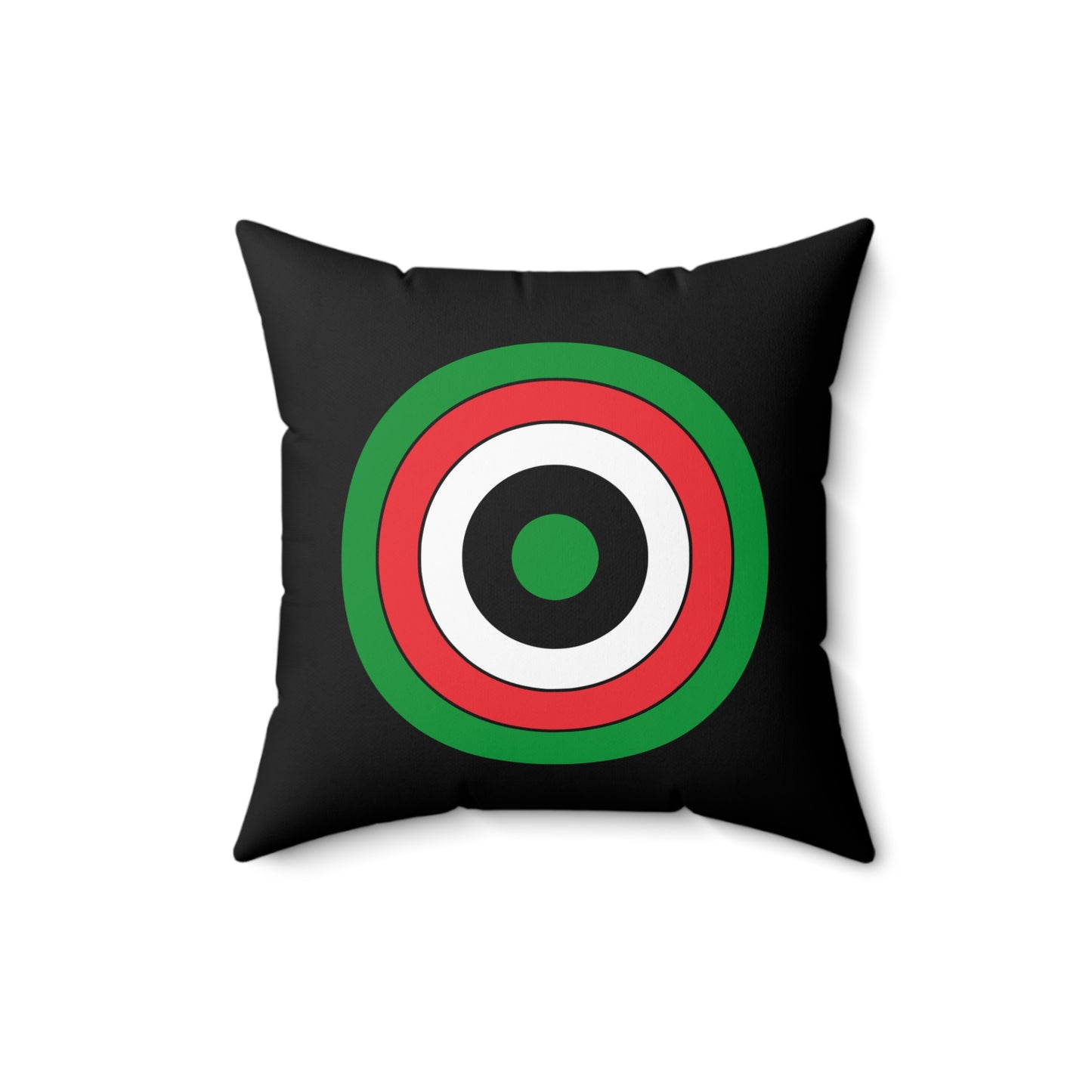 Palestine Retro Target Cushion Pillow