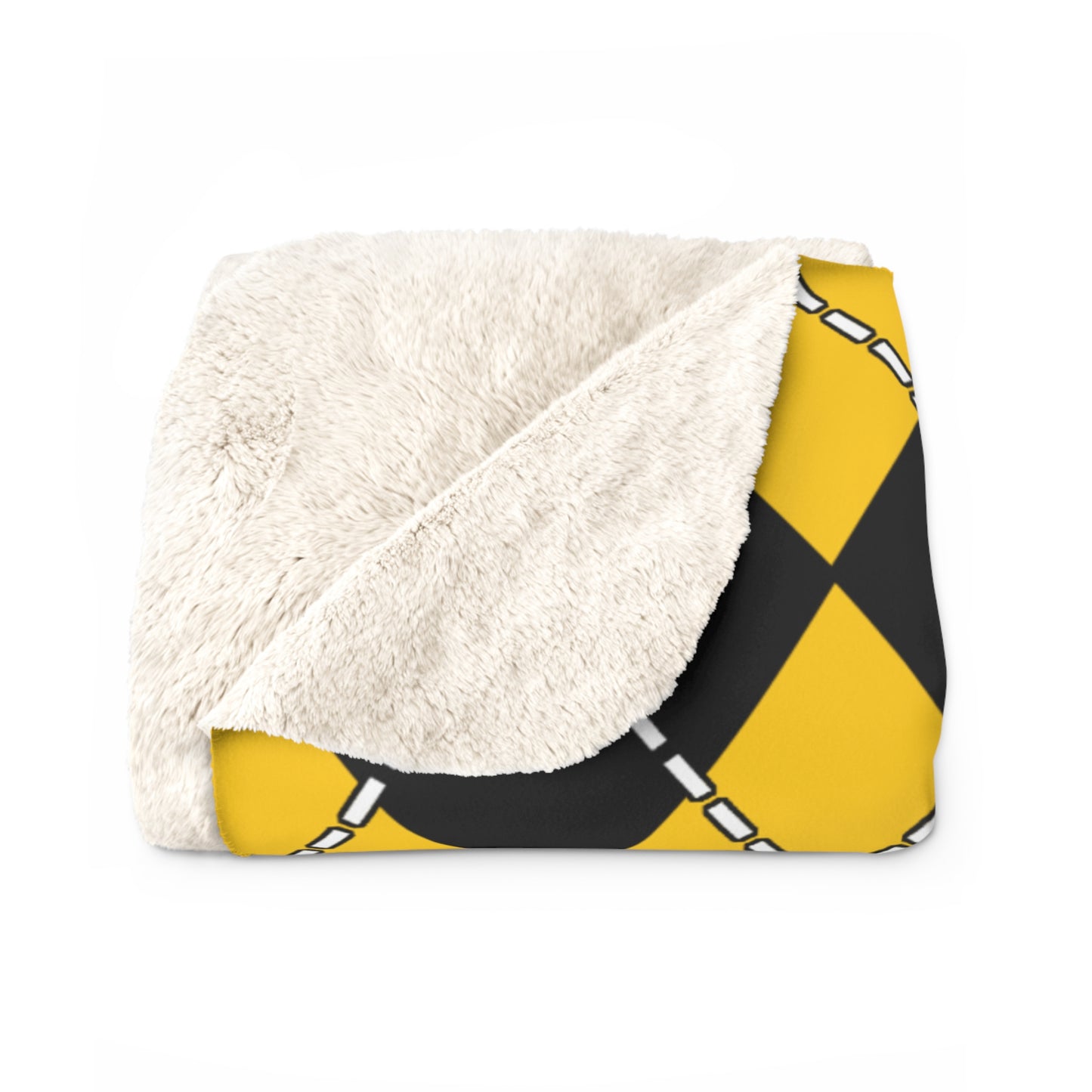Jamaica Retro Argyle Blanket Throw