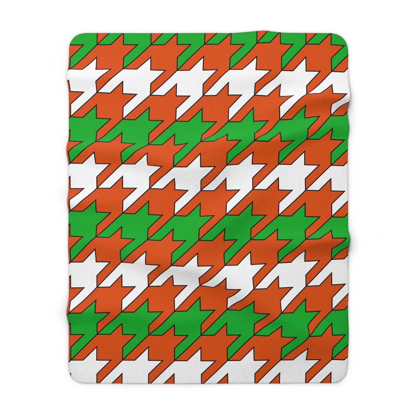 Niger Retro Houndstooth Blanket Throw