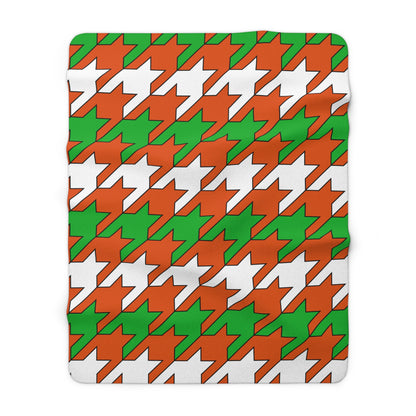 Niger Retro Houndstooth Blanket Throw