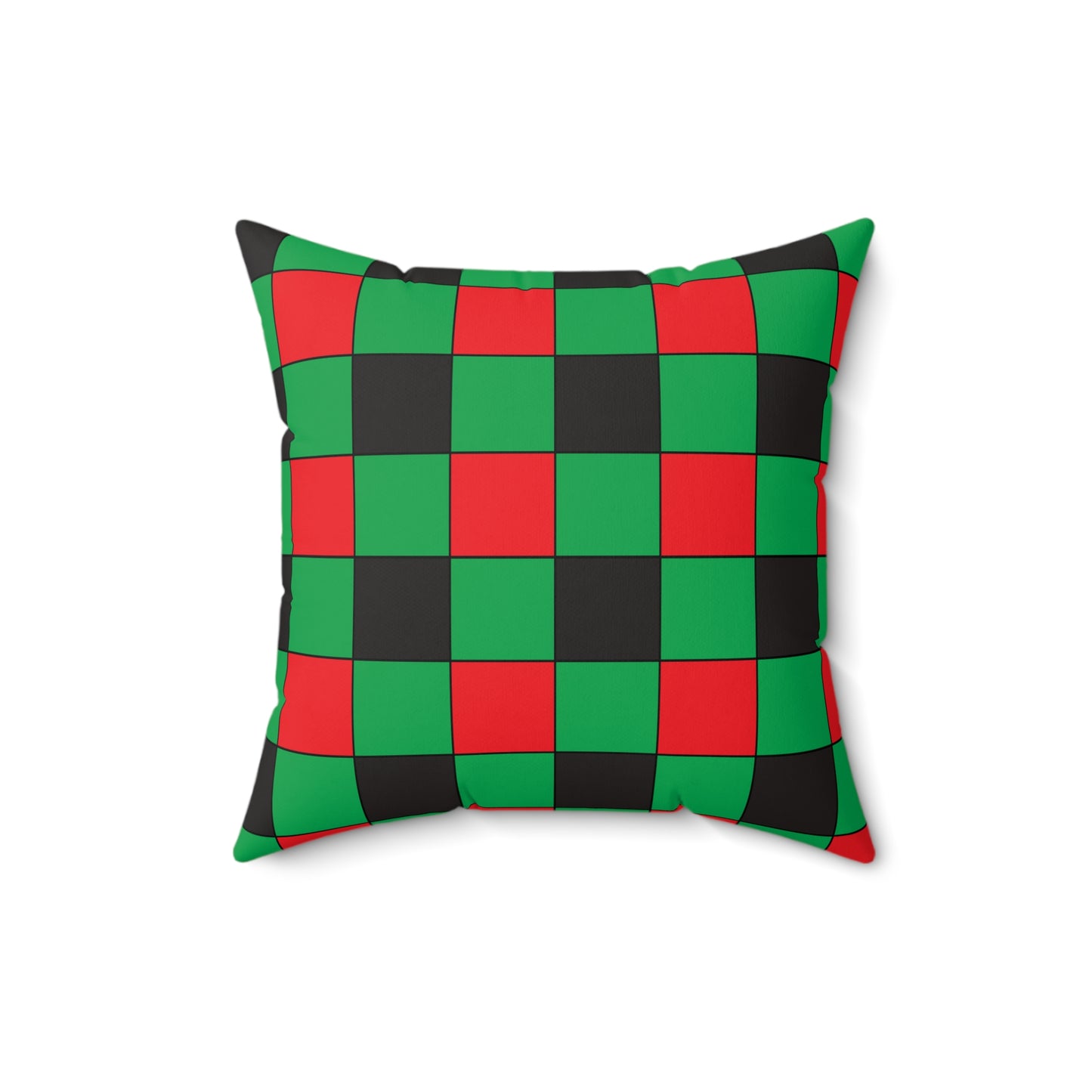 Martinique Retro Check Cushion Pillow