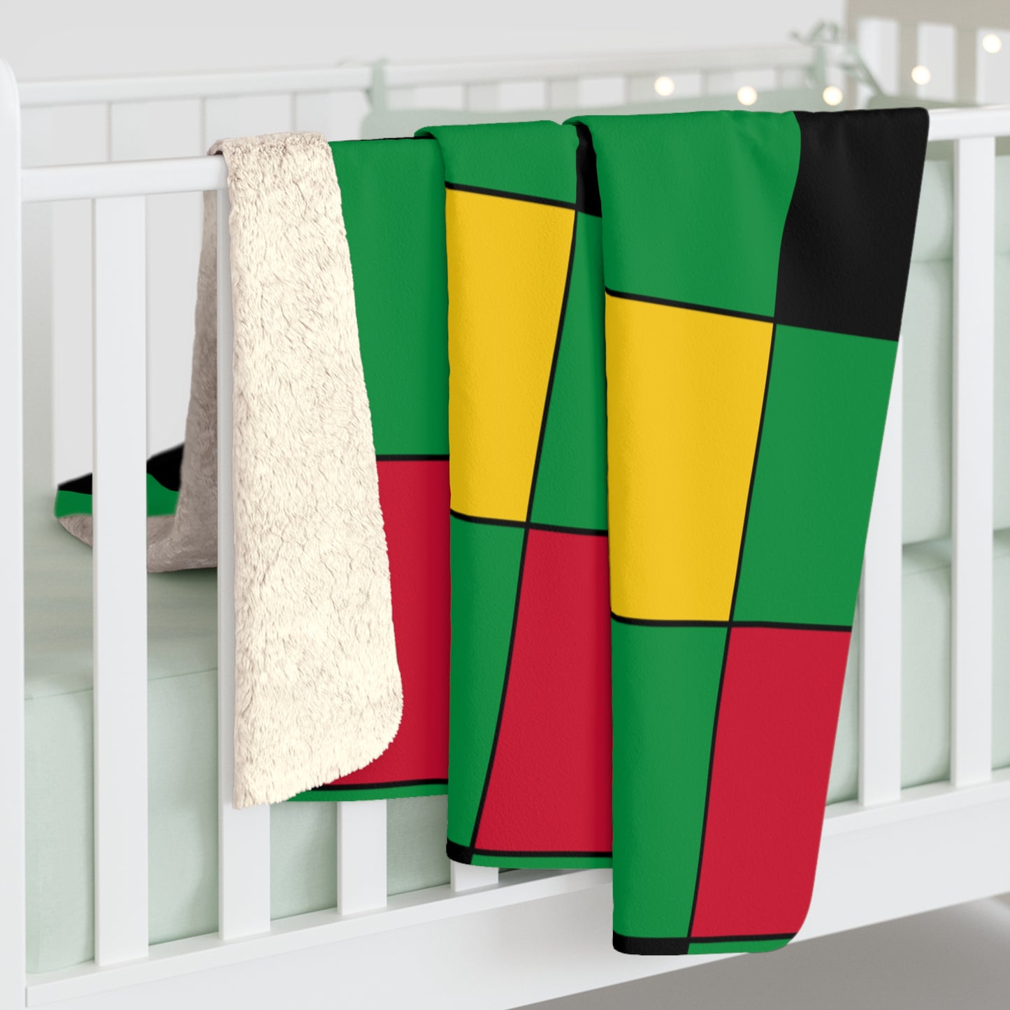 Vanuatu Retro Check Blanket Throw