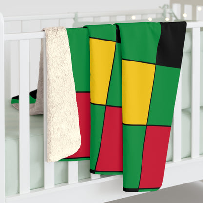 Vanuatu Retro Check Blanket Throw