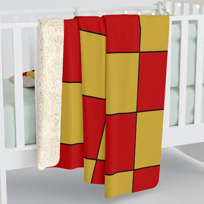 Montenegro Retro Check Blanket Throw