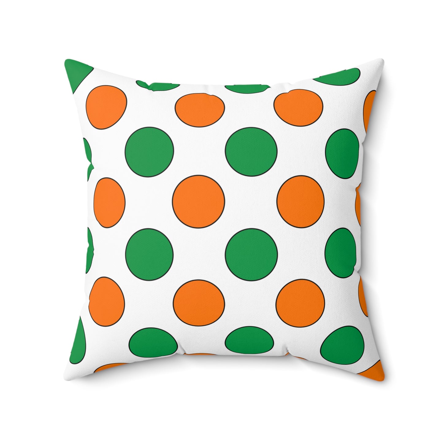 Ireland Retro Polka Dots Cushion Pillow