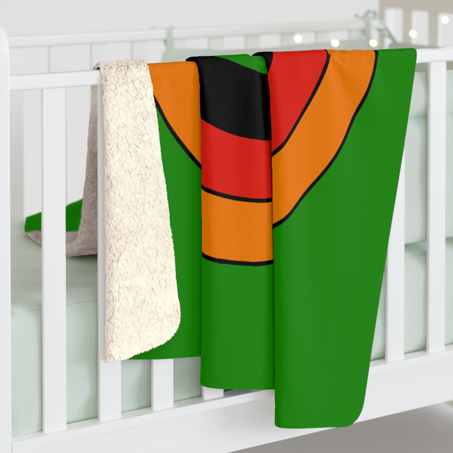 Zambia Retro Target Blanket Throw
