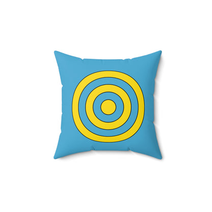Palau Retro Target Cushion Pillow