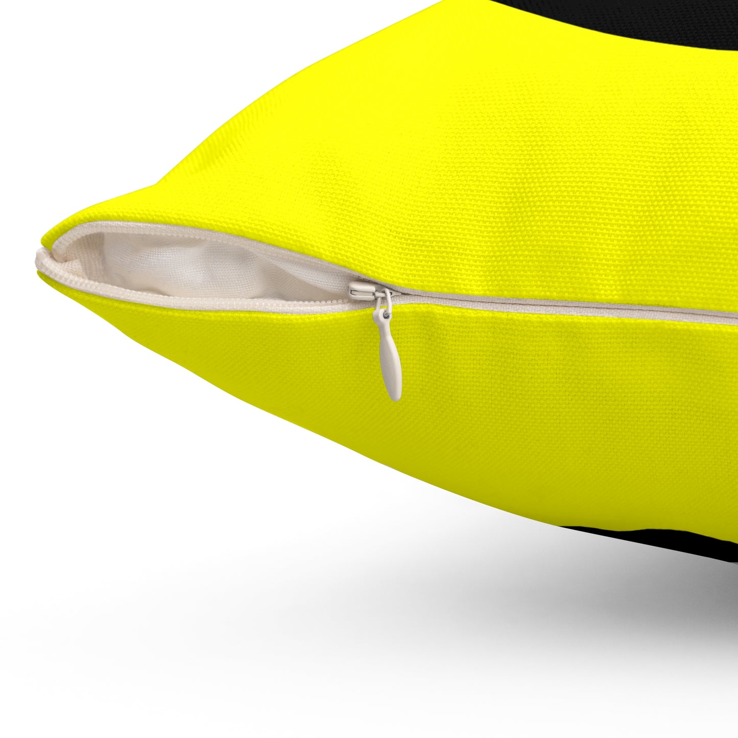 Yellow, Black Retro Target Cushion Pillow