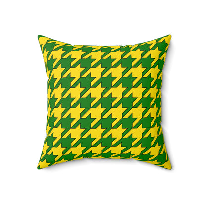 Cocos Islands Retro Houndstooth Cushion Pillow
