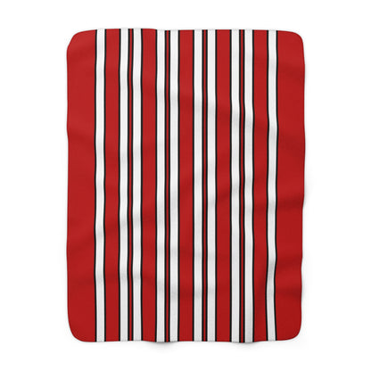 Tonga Retro Stripes Blanket Throw