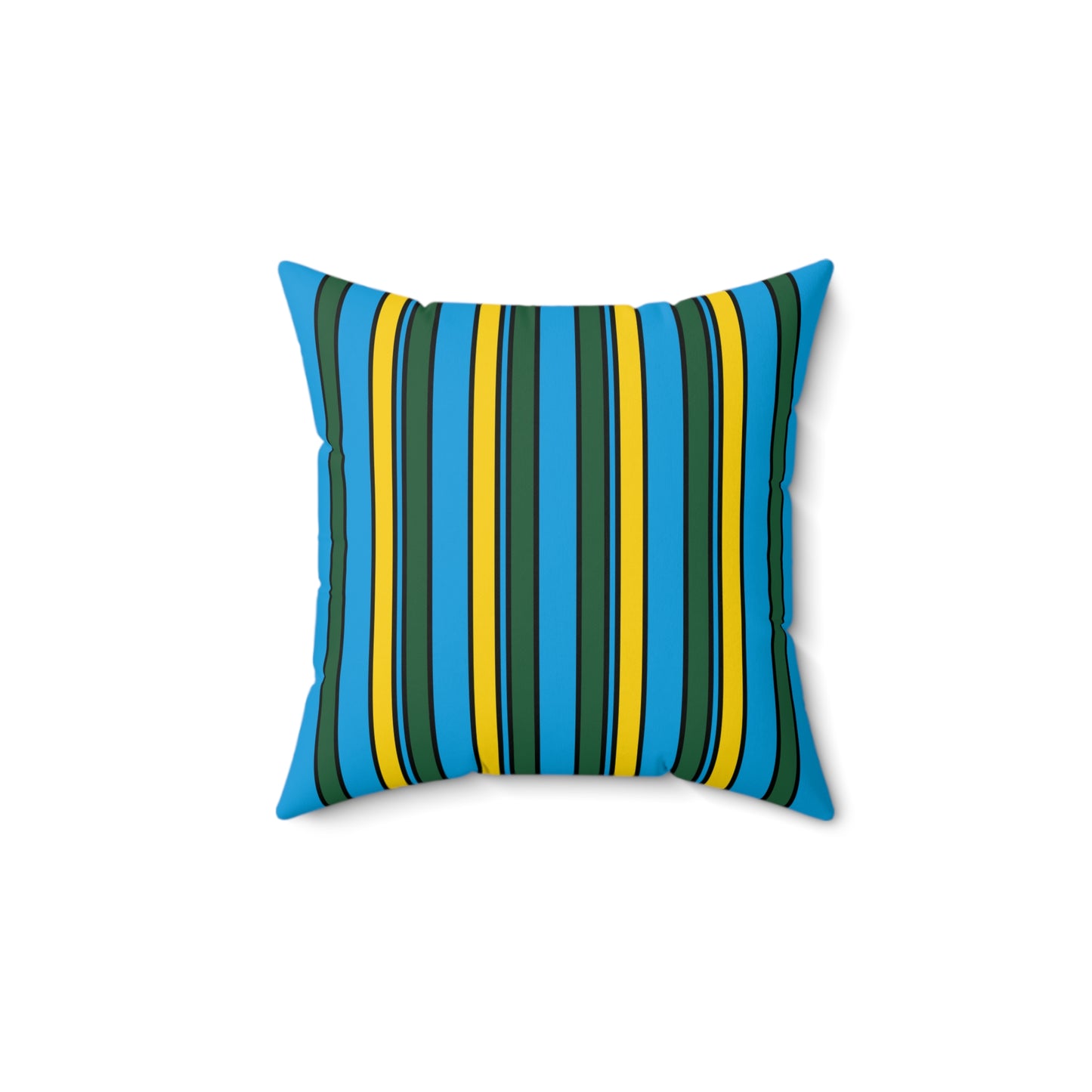 Rwanda Retro Stripes Cushion Pillow