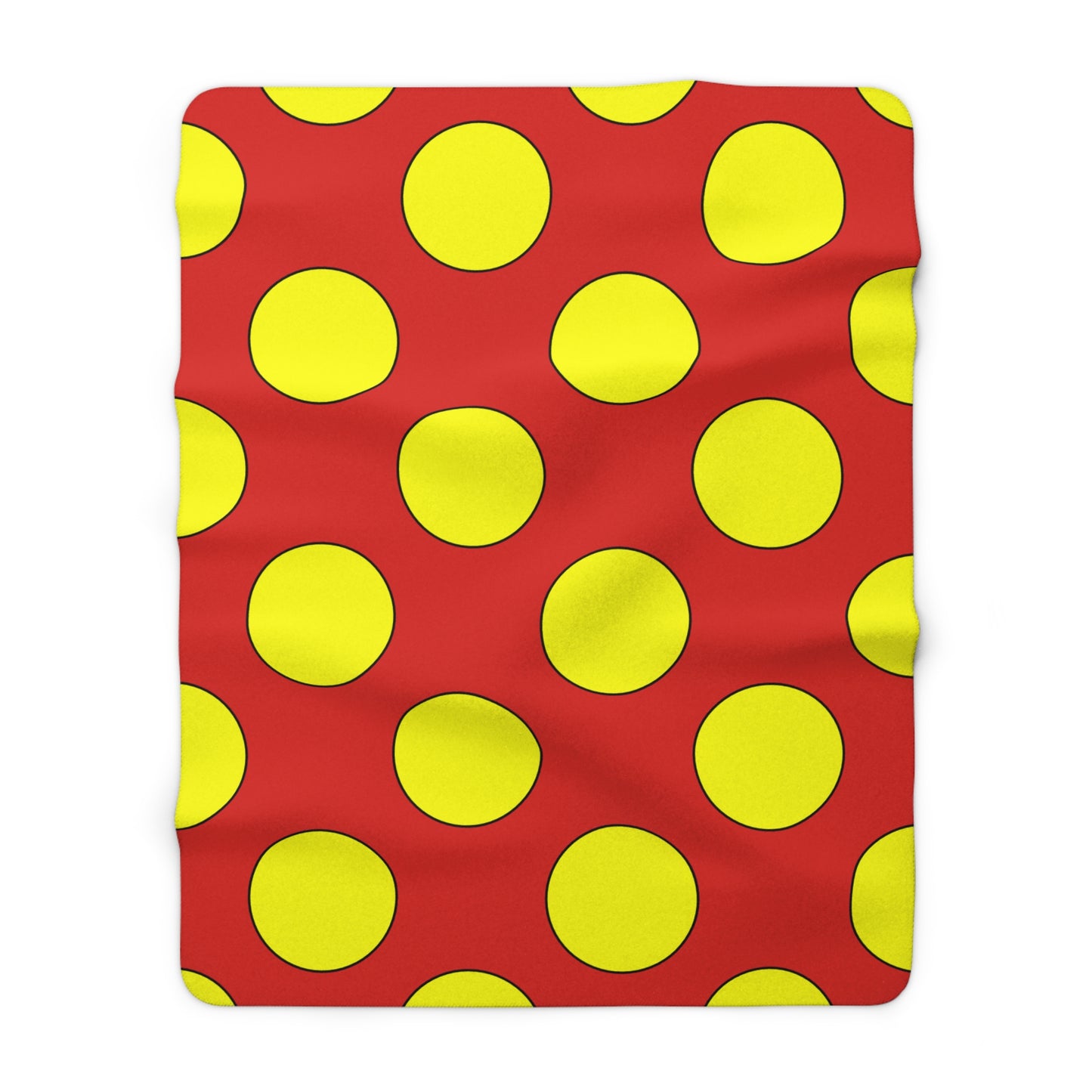 Vietnam Retro Polka Dots Blanket Throw