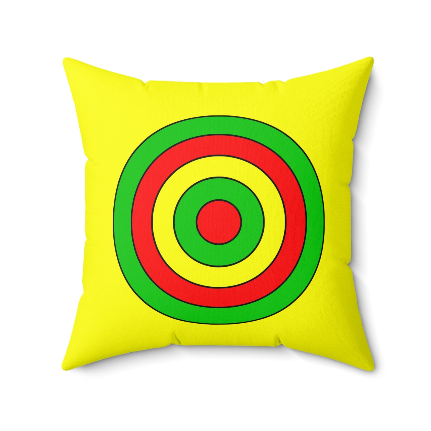 Congo Retro Target Cushion Pillow
