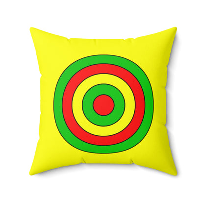 Congo Retro Target Cushion Pillow