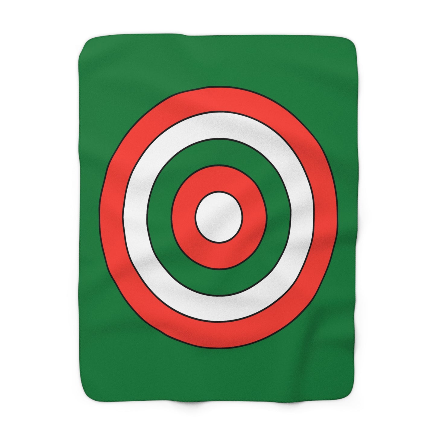 Madagascar Retro Target Blanket Throw