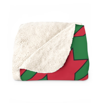 Maldives Retro Houndstooth Blanket Throw