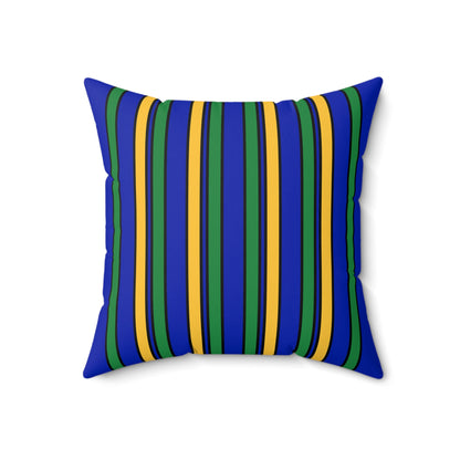 Christmas Island Retro Stripes Cushion Pillow