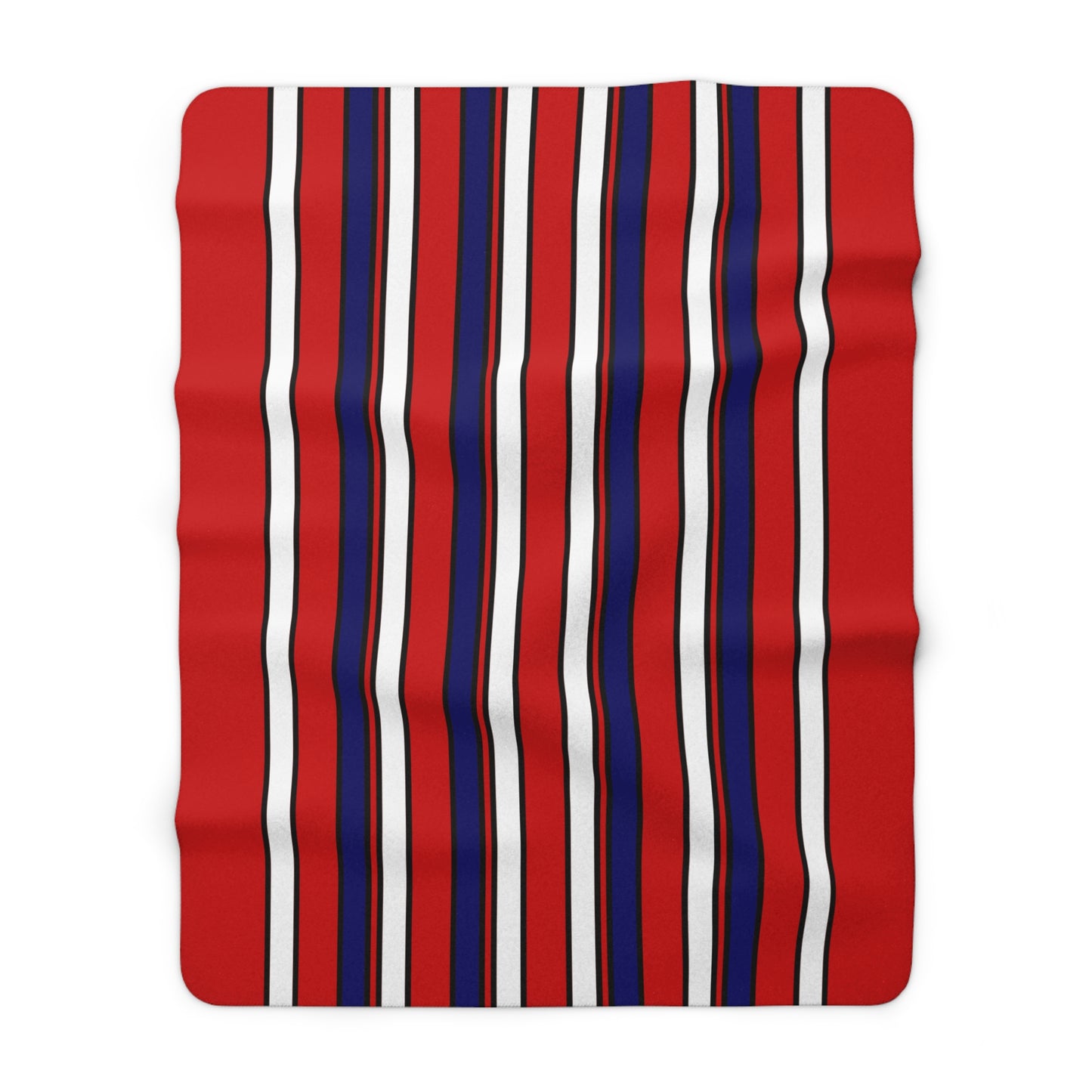 Liberia Retro Stripes Blanket Throw