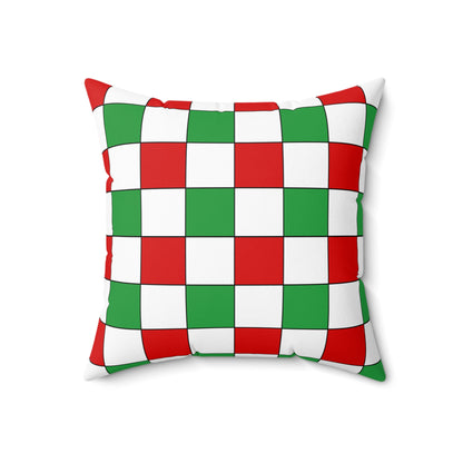 Iran Retro Check Cushion Pillow