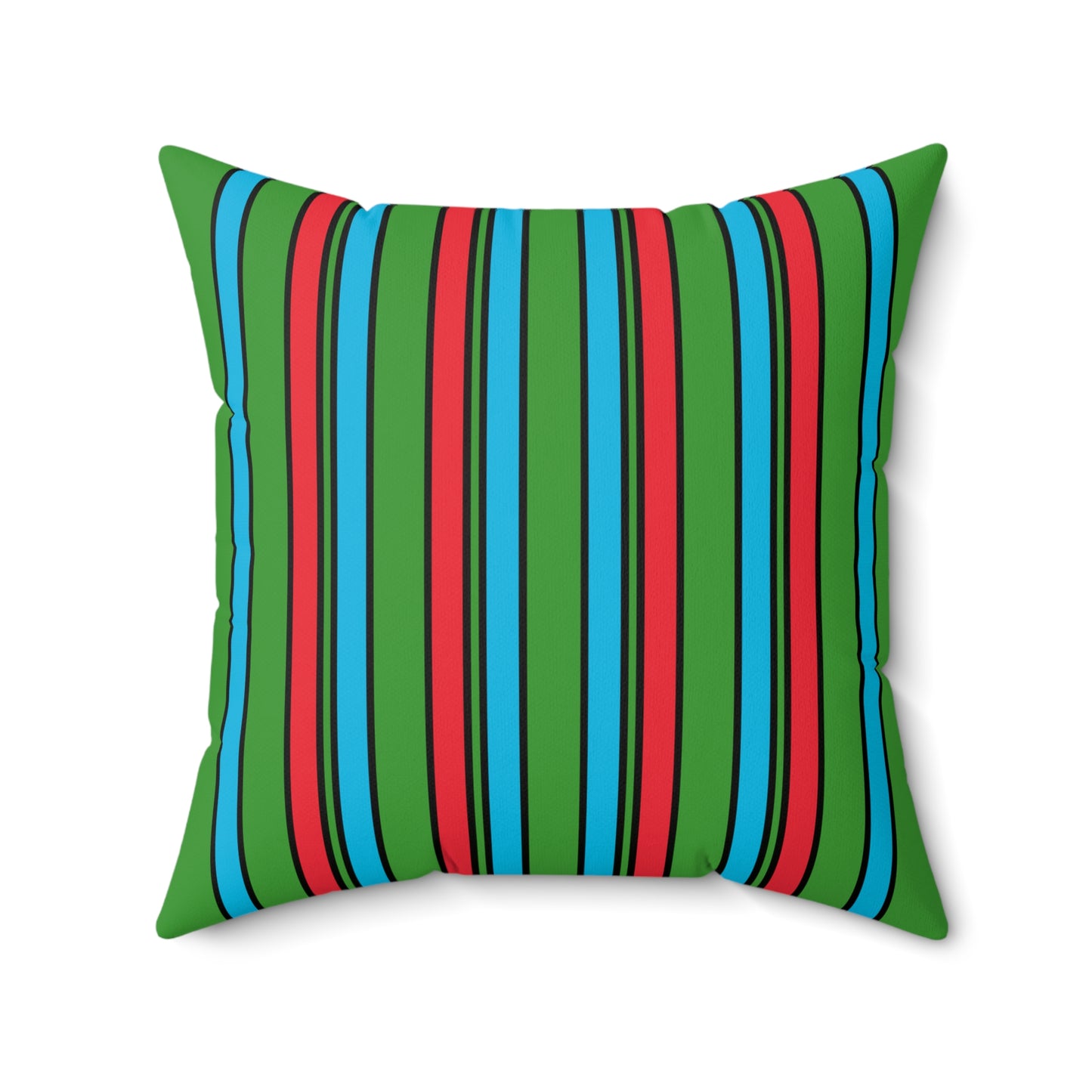 Azerbaijan Retro Stripes Cushion Pillow