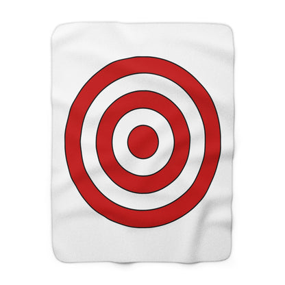 Northern Ireland Retro Target Blanket Throw