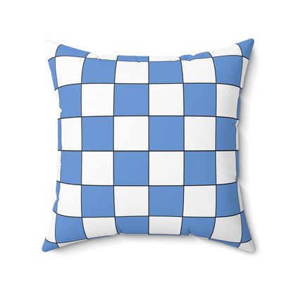 Micronesia Retro Check Cushion Pillow