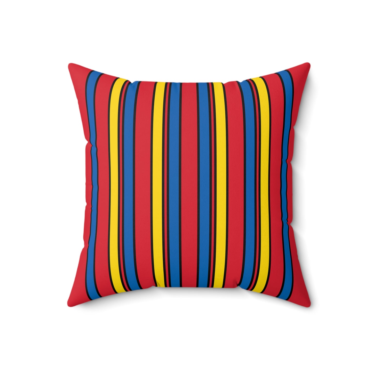 Mongolia Retro Stripes Cushion Pillow