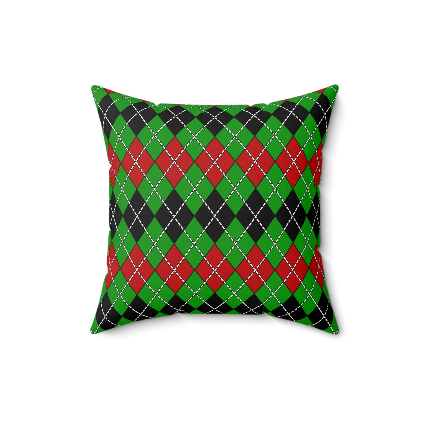 Afghanistan Retro Argyle Cushion Pillow