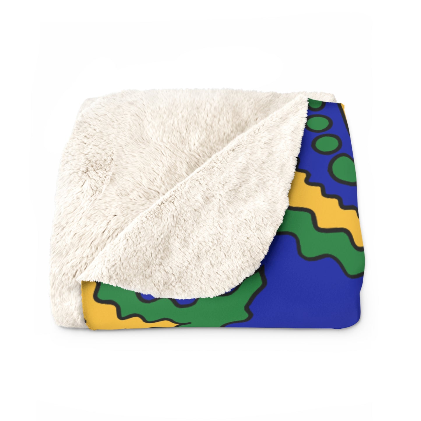 Christmas Island Retro Paisley Blanket Throw
