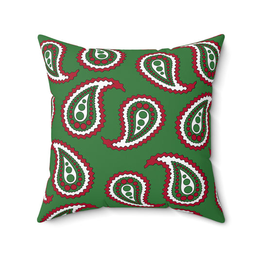 Suriname Retro Paisley Cushion Pillow