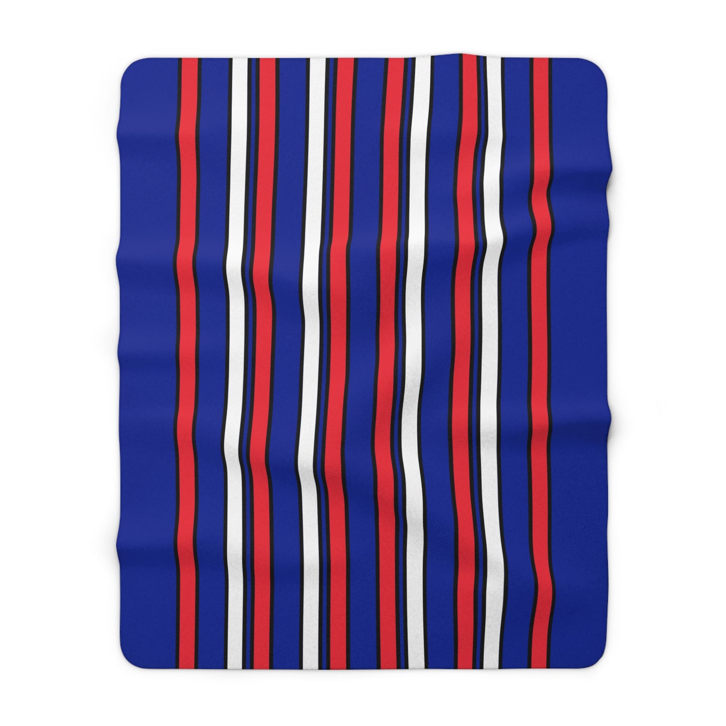 Sint Maarten Retro Stripes Blanket Throw