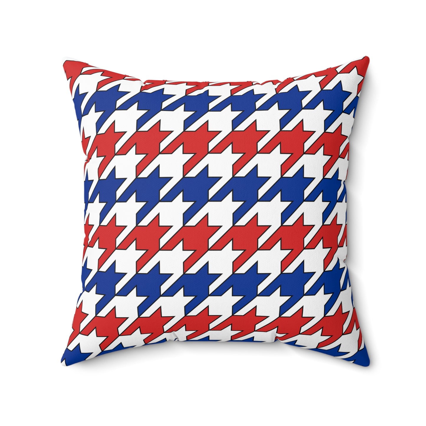 Faroe Islands Retro Houndstooth Cushion Pillow