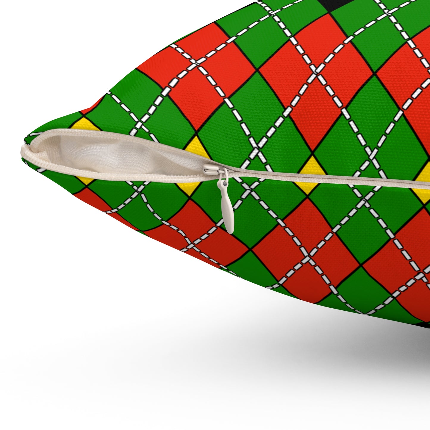 Dominica Retro Argyle Cushion Pillow