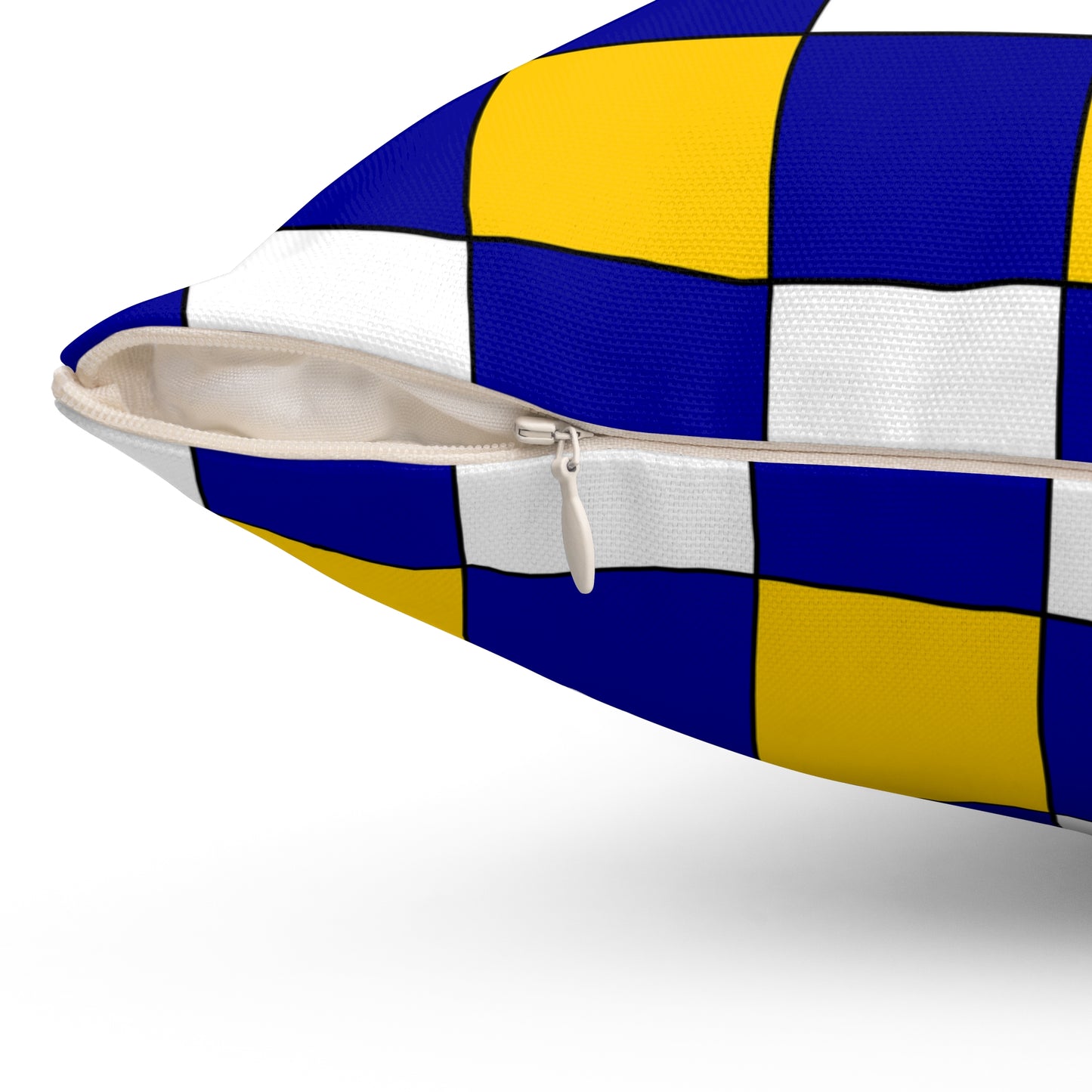 Bosnia And Herzegovina Retro Check Cushion Pillow