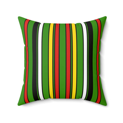 Guyana Retro Stripes Cushion Pillow