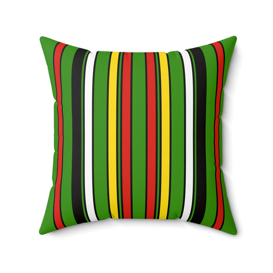 Guyana Retro Stripes Cushion Pillow